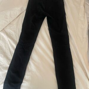 J Brand - Mid-Rise Black Pencil Jeans